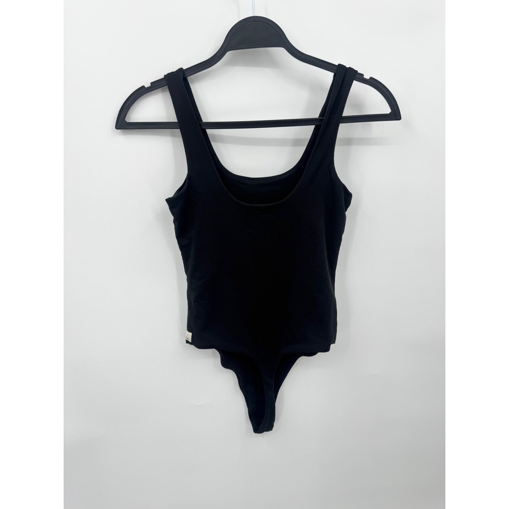Vuori Halo Bodysuit Women Small Black Sleeveless Scoop Neck VW1224 - Picture 9 of 10